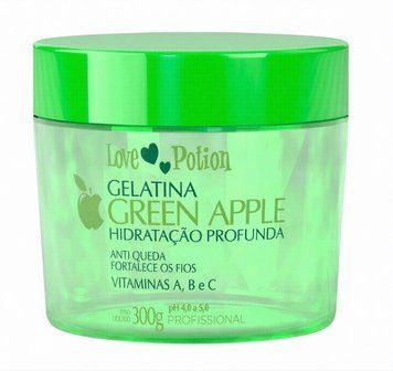 Love Potion Green Apple Żelatyna do Włos&oacute;w 300 ml 7898955990865 zdjęcie