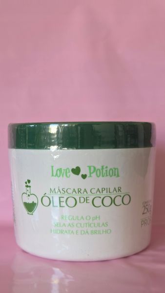 Love Potion M&aacute;scara Capilar &Oacute;leo de Coco &ndash; Маска для волосся з кокосовою олією (250 г) 18764408831 фото