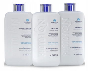 Natureza Photo-Ion Ozone Therapy Zestaw 3 Kroki 3x1000 ml 7893095331936 zdjęcie