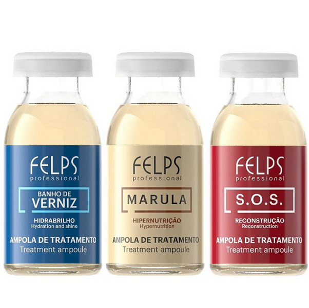 Felps Power Up Set 3x15ml - Hydration, Nourishment, And Express Regeneration 15 ml фото