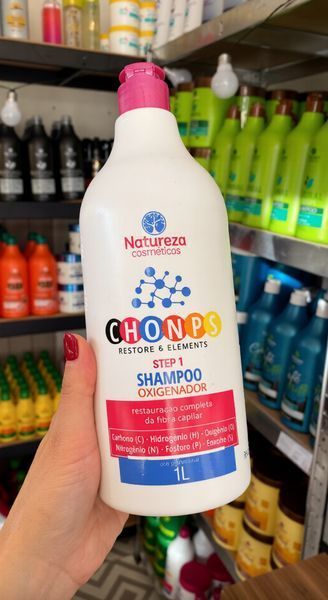 Natureza Chonps Kompleksowa Rekonstrukcja Włos&oacute;w 1000 ml Comprehensive Hair Reconstruction - 1000 ml zdjęcie
